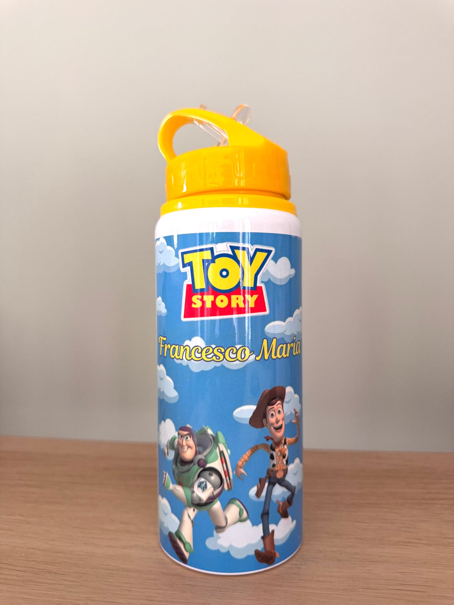 Borraccia personalizzata per bambini – Tema Toy Story