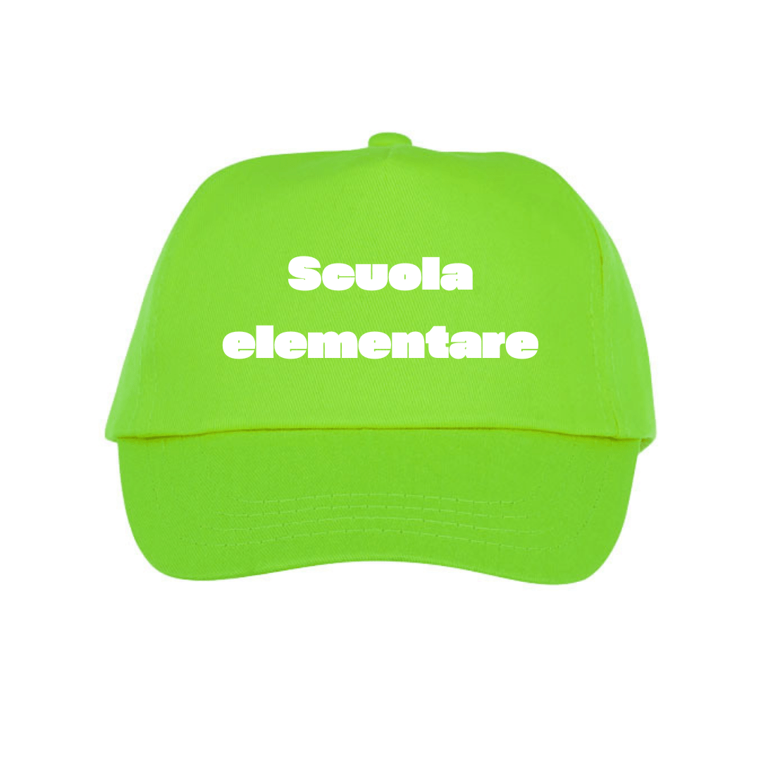 Cappellino per bambini a 5 pannelli CON PERSONALIZZAZIONE - Ourlife-shop