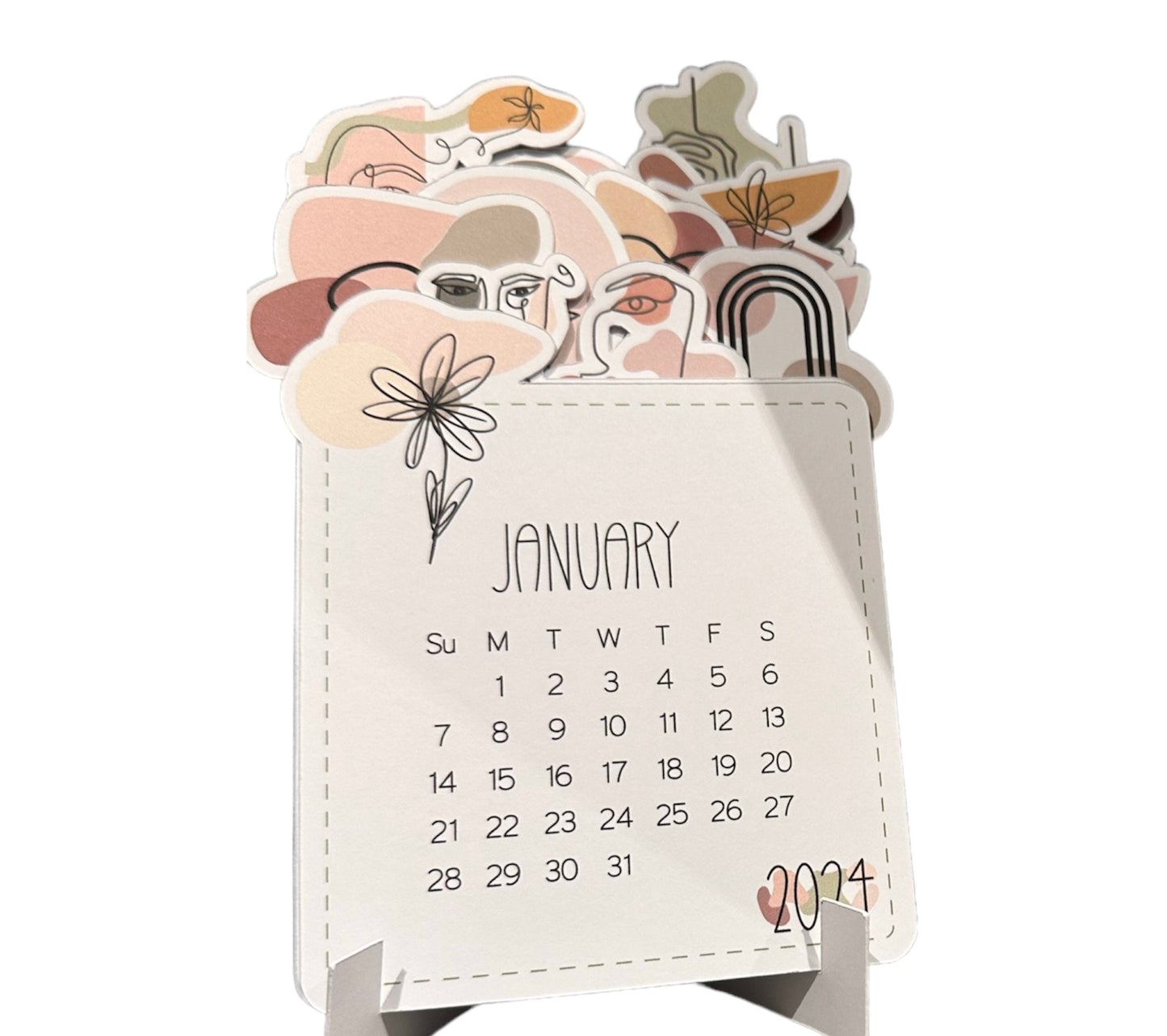 Calendario Astratto 2024 - Ourlifeshop