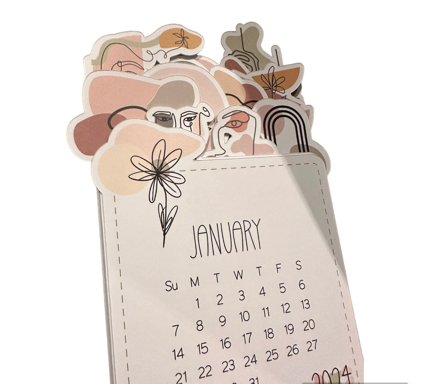 Calendario Astratto 2024 - Ourlifeshop