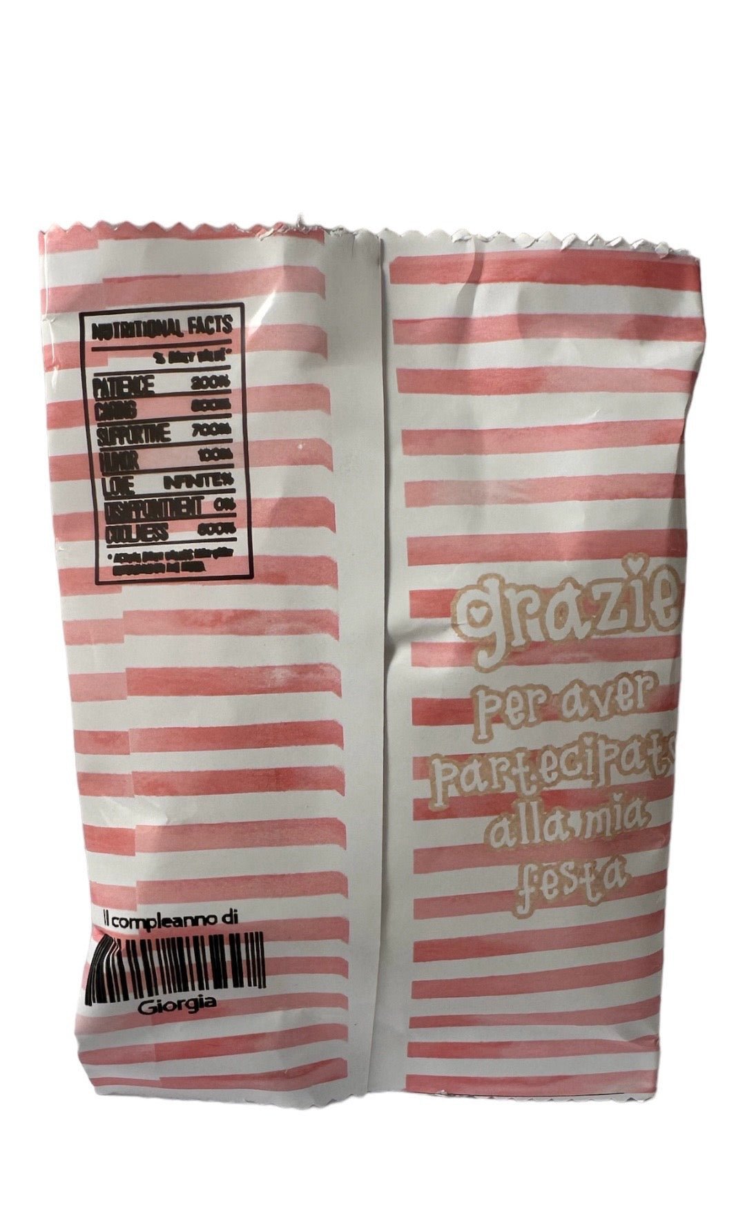 Kit 12 Buste Patatine Safari bimba - Ourlife-shop