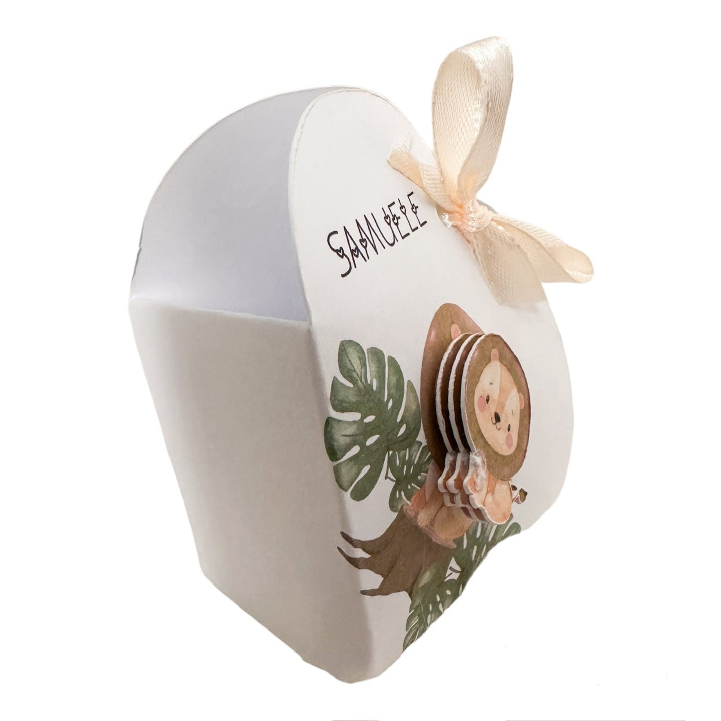 Scatolina cuore 3D leoncino - Ourlife-shop