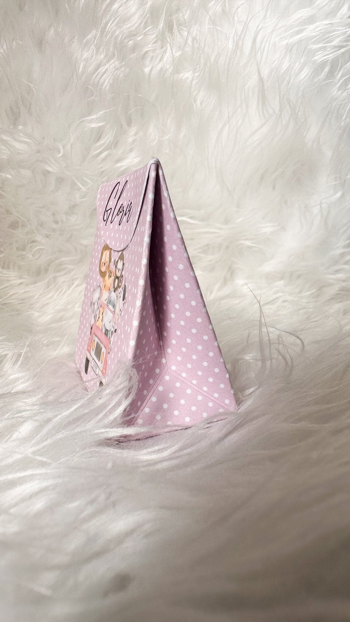 Scatolina Rosa Animali dello zoo - Ourlife-shop