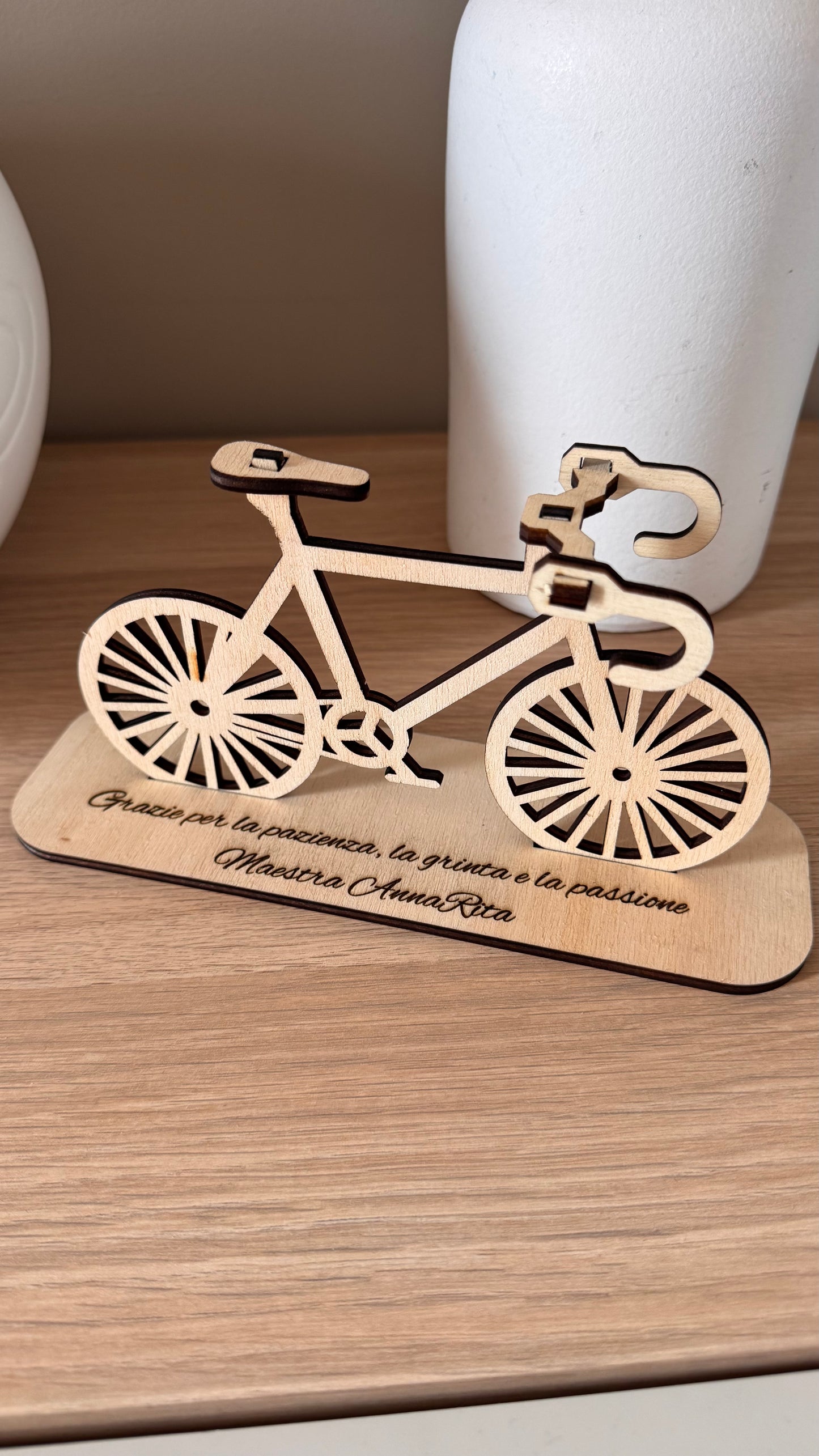Bici in legno