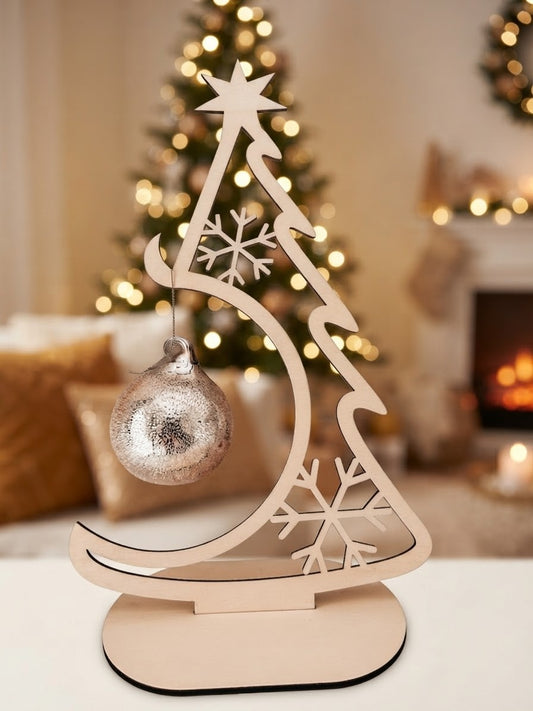 Albero decorativo in legno