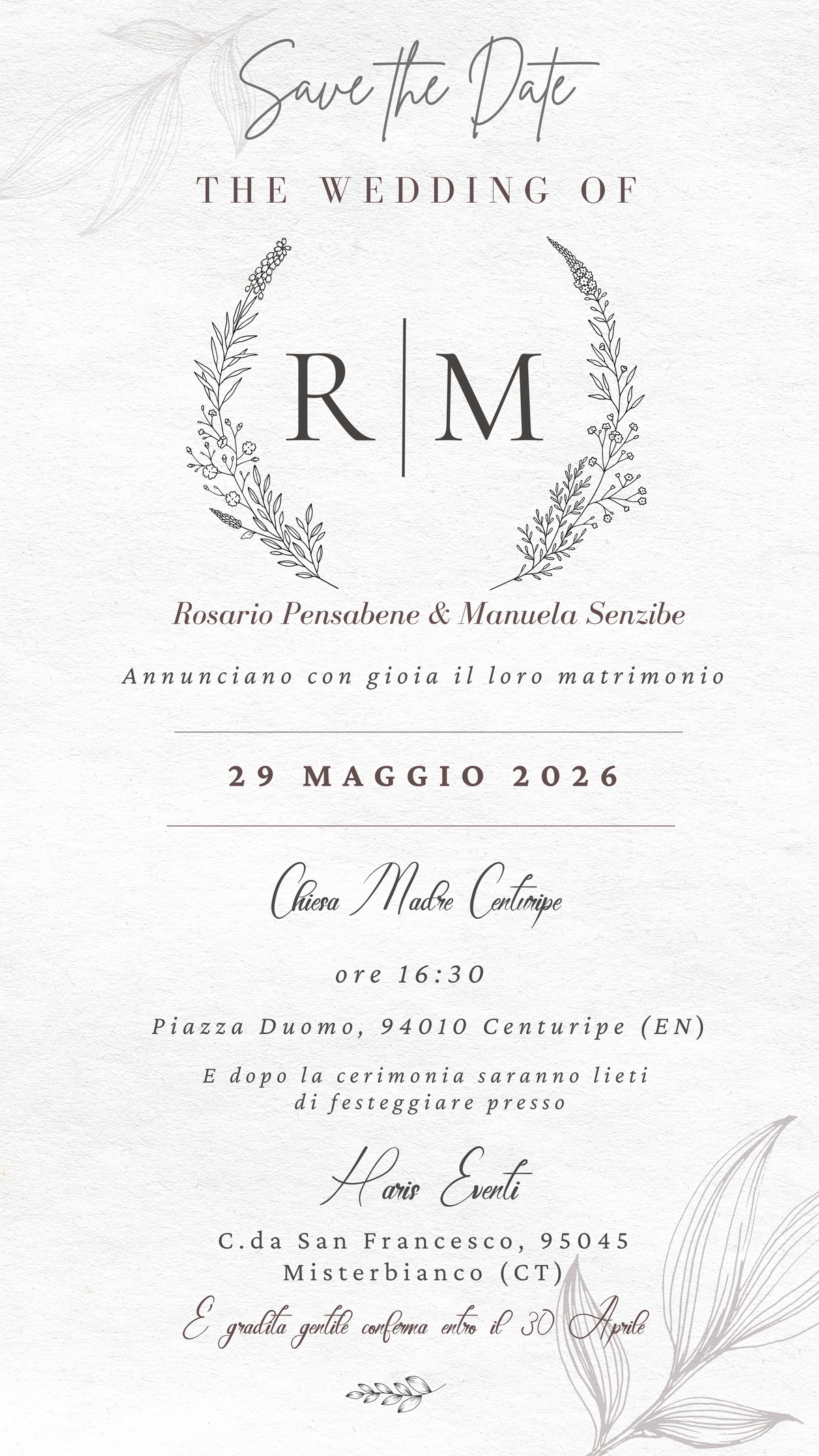 Invito Digitale Personalizzato - Qualsiasi Evento & Qualsiasi Tema