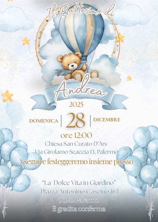 Invito Digitale Personalizzato - Qualsiasi Evento & Qualsiasi Tema