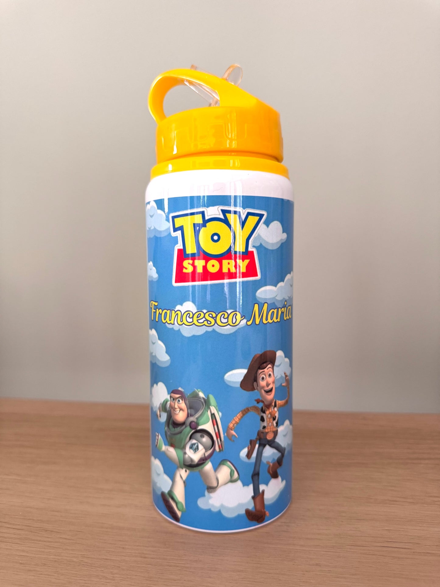 Borraccia personalizzata per bambini – Tema Toy Story