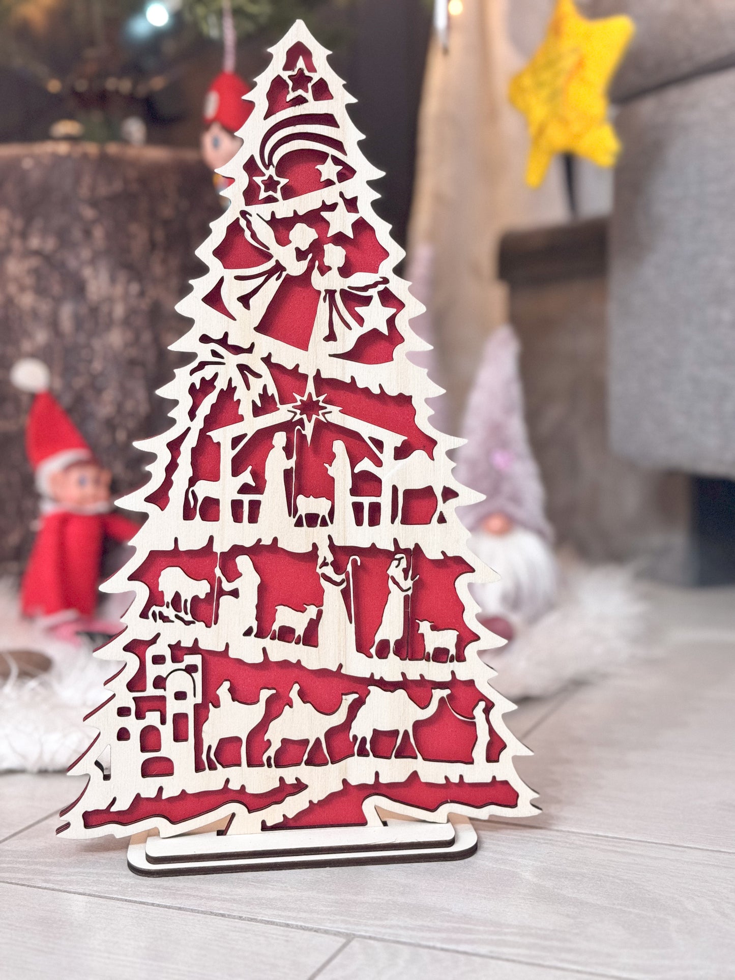 Albero presepe