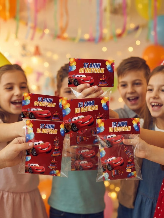 Bigliettini personalizzati – Tema compleanno