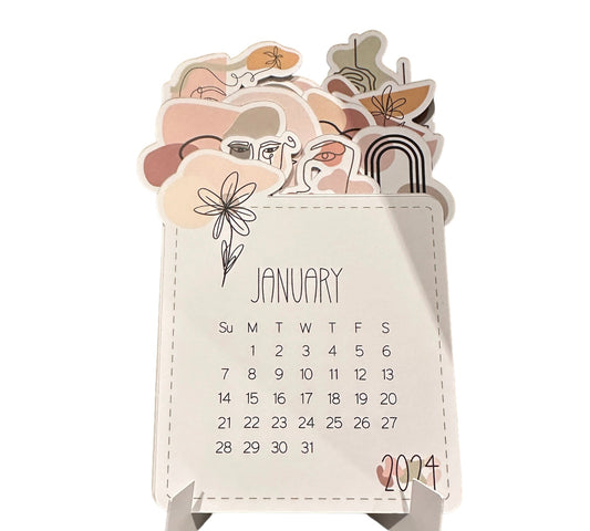 Calendario Astratto 2024 - Ourlifeshop