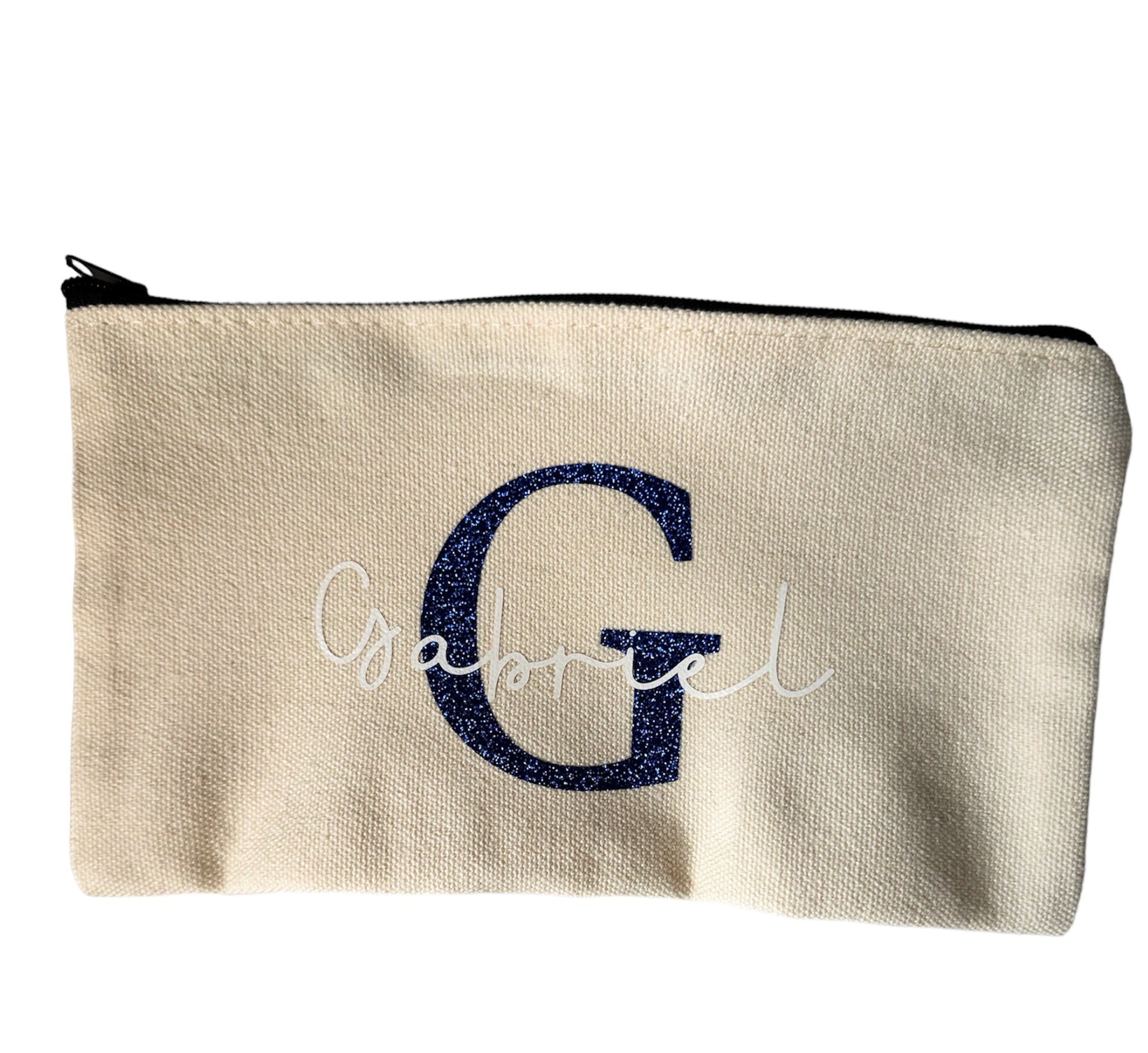 Pochette con lettera Glitter e Nome personalizzato - Ourlife-shop