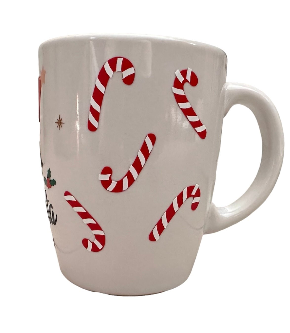 Tazza tonda Hello Santa - Ourlifeshop